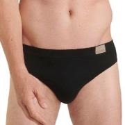 Sloggi Kalsonger 2P For Men GO Natural Brief Svart bomull Small Herr