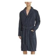 Tommy Hilfiger Cotton Towelling Bathrobe Marin bomull Small Herr