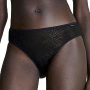 Calvin Klein Trosor Sheer Marquisette Lace Bikini Briefs Svart polyami...