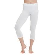 Decoy Seamless Capri Leggins Vit X-Large Dam