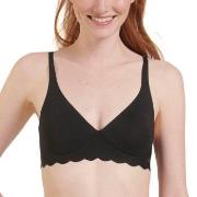 Sloggi BH ZERO Microfibre 2.0 Soft Bra Svart Small Dam