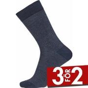 Egtved Strumpor Twin Wool Cotton Sock Marin Strl 45/48