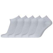 Dovre Strumpor 5P Sneaker Footie Vit Strl 40/45 Herr