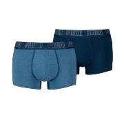 Puma Kalsonger 2P Men Everyday Trunks Blå bomull Small Herr