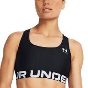 Under Armour BH Mid Branded Sport Bra Svart polyester Small Dam