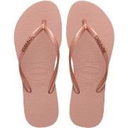Havaianas Slim Logo Metallic Ljusrosa Strl 35/36  Dam