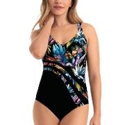 Anita Luella Swimsuit Svart Mönster E 44 Dam