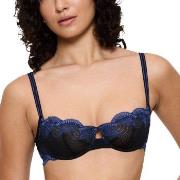 Triumph BH Comfort Glam Wired Balconette Bra Svart B 70 Dam