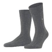 Burlington Strumpor Dover Socks Mörkgrå ull Strl 40/46 Dam
