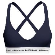 Björn Borg BH Logo Bralette Marin bomull Small Dam