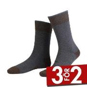 Amanda Christensen Strumpor True Stripe Ankle Sock Brun Strl 39/42
