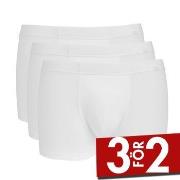 Jockey Kalsonger 3P Cotton Plus Trunk Vit Small Herr