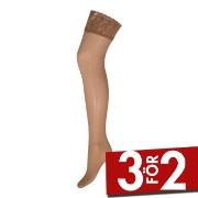 Decoy Strumpbyxor Stay-Up 20 Den Beige polyamid L/XL Dam