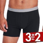 Sloggi Kalsonger 2P Men GO ABC 2 0 Shorts Svart bomull Small Herr