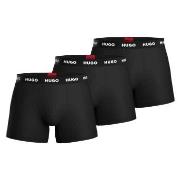 HUGO Kalsonger 3P Triplet Boxer Brief Svart/Vit bomull Medium Herr