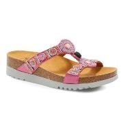 Scholl New Bogota Rosa/Vit Strl 36 Dam
