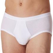 Schiesser Kalsonger Fine Rib Sport Brief 3XL-6XL Vit bomull 3XL Herr