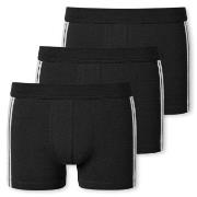 Schiesser Kalsonger 3P 95-5 Stretch Shorts 3XL-4XL Svart bomull 3XL He...