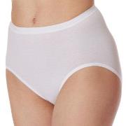 Schiesser Trosor Luxury High Waist Pants Vit bomull 38 Dam