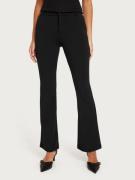 Only - Kostymbyxor - Svart - Onlrocky Mid Flared Pant Tlr Noos - Byxor...
