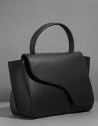 ATP ATELIER - Svart - Arezzo Leather Handbag