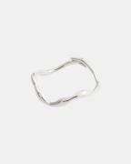 Pilgrim - Silver - LULU Recycled Organic Shaped Stack Ring