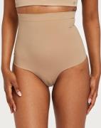 Bye Bra - Beige - Soft Touch Seamless High Waist Thong