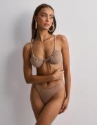 Nelly - Beige - Structure Bikini Top