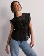 Nelly - Svart - Lovely Blouse Top