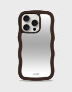 Holdit - Brun - Wavy Case iPhone 15 Pro Max Mirror