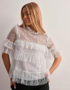 Malina - Vit - Rachel Blouse