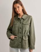 Nelly - Grön - Twill Spring Jacket