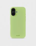 Holdit - Grön - Silicone Case iPhone 16