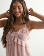 Nelly - Rosa - Flounce Strap Top