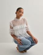 Malina - Vit - Rachel Blouse
