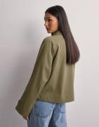 Only - Grön - Onlapril Short Trenchcoat Otw Noos