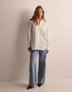 Polo Ralph Lauren - Vit - Ls Ligh St-Long Sleeve-Button Front Shirt