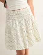 Neo Noir - Vit - Tarrow Dot Skirt
