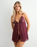 Hunkemöller - Röd - Isadora Babydoll Set