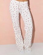 Nelly - Röd - Cute Print Pants