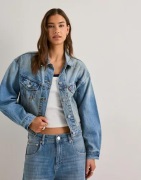 Levi's - Blå - Shrunken 90s Trucker