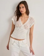 Nelly - Vit - Lace Waist Focus Top