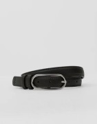 BECKSÖNDERGAARD - Brun - Grain Nola Leather Belt