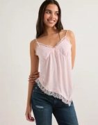 Nelly - Rosa - Sassy Lace Singlet