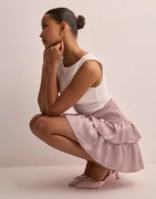 Neo Noir - Rosa - Carin Heavy Sateen Skirt