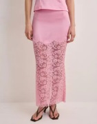 Nelly - Rosa - Satin Lace Skirt