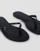 Nelly - Svart - Contrast Flip Flop