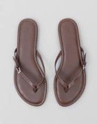 Nelly - Brun - Contrast Flip Flop
