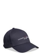 Th Established Cap Accessories Headwear Caps Blue Tommy Hilfiger