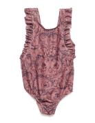 Baby Ana Swimsuit Baddräkt Badkläder Pink Soft Gallery